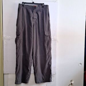 BC Ethic Men's Jeans Loose Fit Jogger Cargo Pants Wide Legged Adjustable L READ